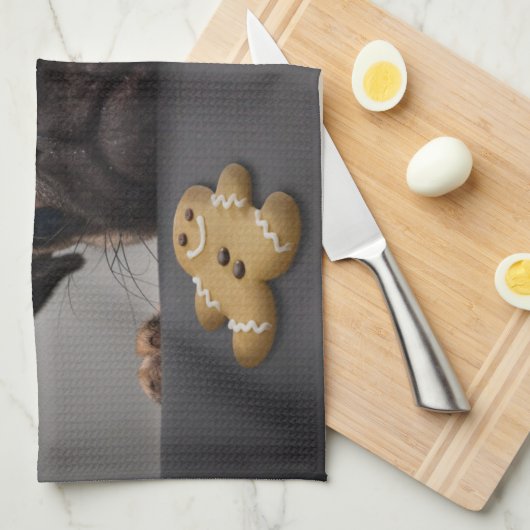 kerstbeker theedoek (Quarter Fold)