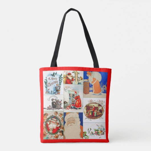  kerstbeker tote bag (Achterkant)