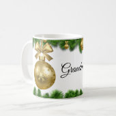 Kerstbeker van oma koffiemok (Voorkant links)