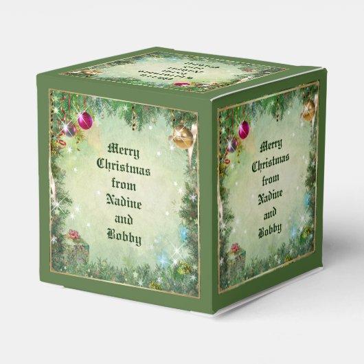  kerstbekerdoos bedankdoosjes (Achterkant)