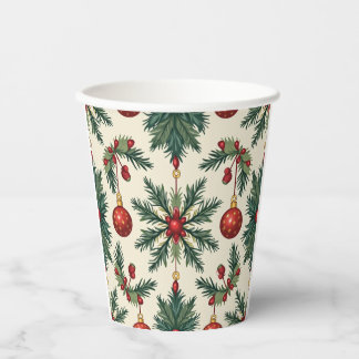 Kerstbekertje Papieren Bekers