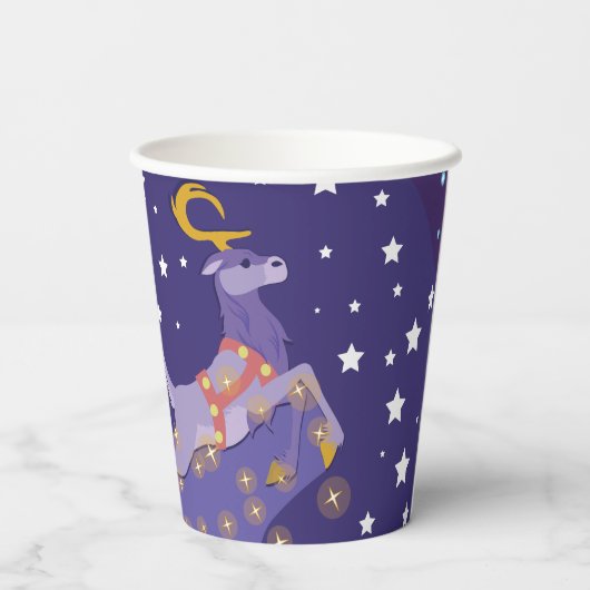 Kerstbekertje Papieren Bekers (Achterkant)