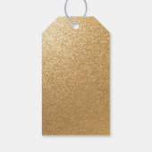 Kerstbel en boog cadeaulabel (Achterkant)