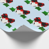 Kerstbel Sieraad Inpakpapier (Hoek)