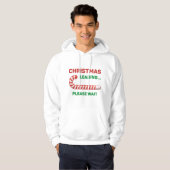 kerstbelasting hoodie (Voorkant volledig)