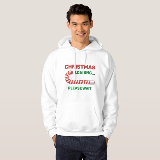 kerstbelasting hoodie (Voorkant volledig)