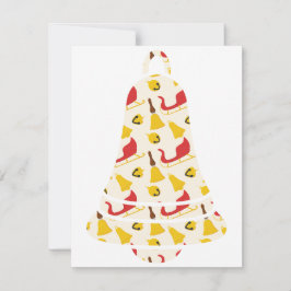 kerstbelkaart feestdagenkaart
