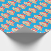 Kerstbellen Cadeaupapier (Hoek)