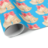 Kerstbellen Cadeaupapier (Rol Hoek)