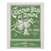 Kerstbellen luiden  kunstdruk 0179 perfect poster (Voorkant)
