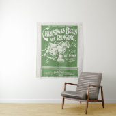 Kerstbellen luiden  kunstdruk 0179 wandkleed (In situ)