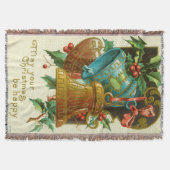 Kerstbellen, Oude Kerstkaart Deken (Voorkant)