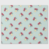 kerstbellen rinkelen - cadeaupapier (Vlak)