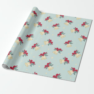 kerstbellen rinkelen - cadeaupapier