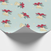 kerstbellen rinkelen - cadeaupapier (Hoek)