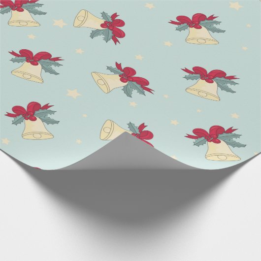 kerstbellen rinkelen - cadeaupapier (Hoek)