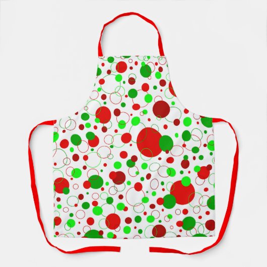 Kerstbellen Schort (Voorkant)