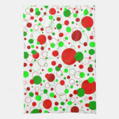 Kerstbellen Theedoek (Verticaal)