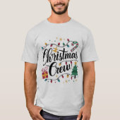 kerstbemanning | Gelukkig kerstseizoen T-shirt (Voorkant)