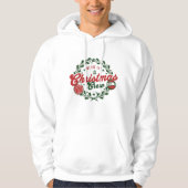 kerstbemanning hoodie (Voorkant)