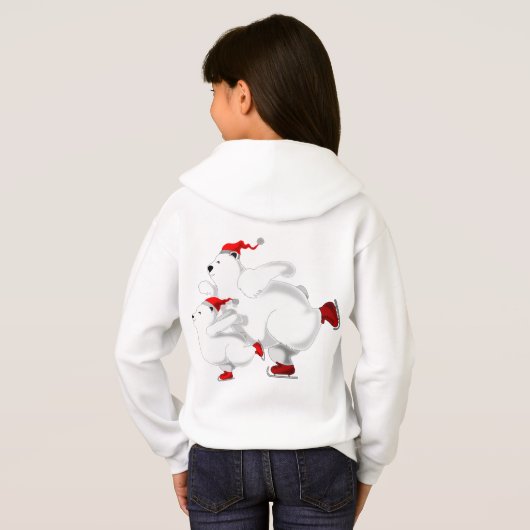 kerstBeren Hoodie (Achterkant volledig)
