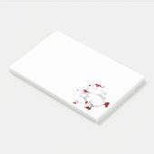 Kerstberen Post-it® Notities Notes (Schuin)