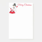kerstbericht post-it® notes (Voorkant)