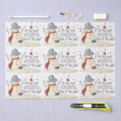 Kerstbericht Snowman Holiday Tissuepapier (Craft)