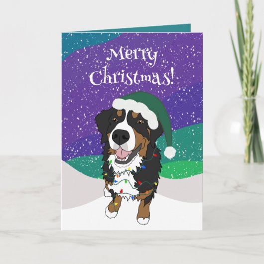 KerstBernese bergog Kaart (Voorkant)