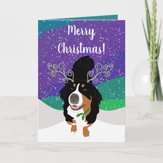 KerstBernese bergog Kaart (Voorkant)