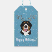 KerstBernese Mountain Dog Cadeaulabel (Voorkant)
