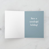 KerstBernese Mountain Dog Kaart (Binnen)