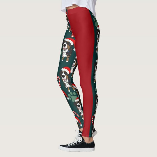 KerstBernese Mountain Dog Leggings (Links)