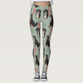 KerstBernese Mountain Dog Leggings (Voorkant)
