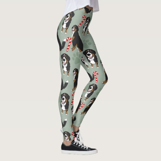 KerstBernese Mountain Dog Leggings (Rechts)