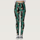KerstBernese Mountain Dog Leggings (Voorkant)