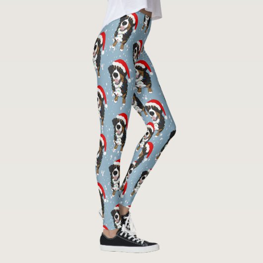 KerstBernese Mountain Dog Leggings (Rechts)