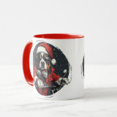 KerstBernese Mountain Dog Mok (Voorkant links)