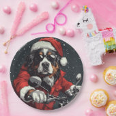 KerstBernese Mountain Dog Papieren Bordje (Feest)