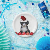 KerstBernese Mountain Dog Papieren Bordje (Feest)