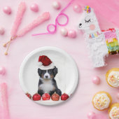 KerstBernese Mountain Dog Papieren Bordje (Feest)