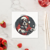 KerstBernese Mountain Dog Servet (Insitu)