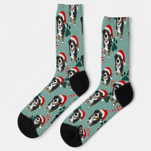 KerstBernese Mountain Dog Socks Sokken (Links)