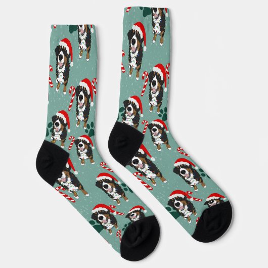 KerstBernese Mountain Dog Socks Sokken (Rechts)