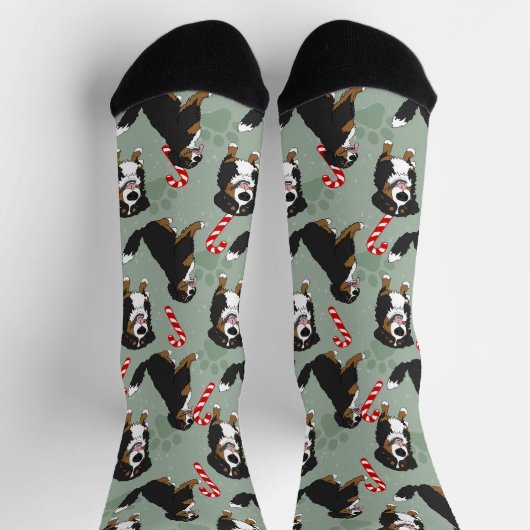 KerstBernese Mountain Dog Sokken (Top)