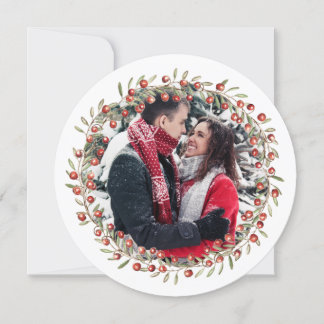 KerstBerry Wreath | Ronde kaart