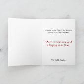 Kerstbeschermer Angel - kunstkaart Feestdagen Kaart (Binnen)