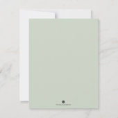 kerstbesparing de datum kaart (Achterkant)