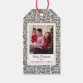 kerstbessen cadeaulabel (Voorkant)