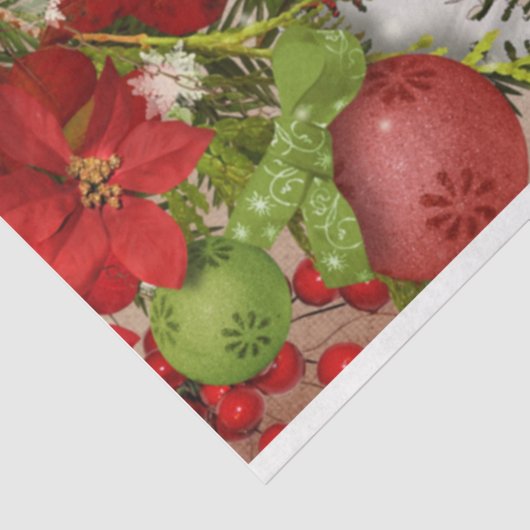 kerstbessen Design Series 1 Tissuepapier (Detail)